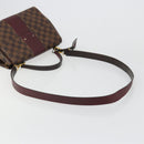 LOUIS VUITTON Damier Ebene Bond Street BB Hand Bag 2way N64416 LV Auth ka4769A-8