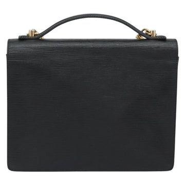 LOUIS VUITTON Epi Monceau 28 Hand Bag Black M52122 LV Auth ka477 - 0