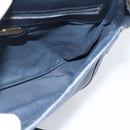 GUCCI Micro GG Supreme Shoulder Bag PVC Navy Gold 001 261 4425 Auth ka4776-17