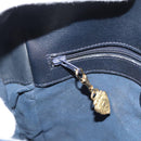 GUCCI Micro GG Supreme Shoulder Bag PVC Navy Gold 001 261 4425 Auth ka4776-19