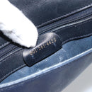 GUCCI Micro GG Supreme Shoulder Bag PVC Navy Gold 001 261 4425 Auth ka4776-21