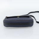 GUCCI Micro GG Supreme Shoulder Bag PVC Navy Gold 001 261 4425 Auth ka4776-9