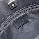 GUCCI GG Canvas Shoulder Bag Black Gold 91762 Auth ka4779A-16