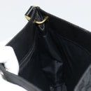 GUCCI GG Canvas Shoulder Bag Black Gold 91762 Auth ka4779A-18