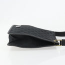 GUCCI GG Canvas Shoulder Bag Black Gold 91762 Auth ka4779A-4