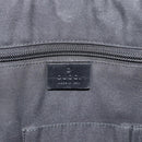GUCCI Diamante Business Bag Leather Black Gold 208463 Auth ka4780-17