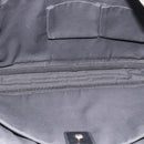 GUCCI Diamante Business Bag Leather Black Gold 208463 Auth ka4780-11