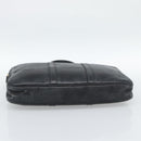GUCCI Diamante Business Bag Leather Black Gold 208463 Auth ka4780-5