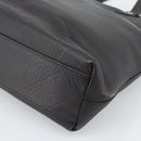 Salvatore Ferragamo Tote Bag Leather Black Silver Auth ka4781-15