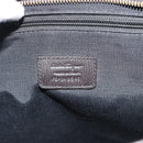 Salvatore Ferragamo Tote Bag Leather Black Silver Auth ka4781-12