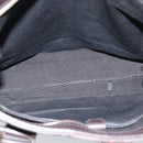 Salvatore Ferragamo Tote Bag Leather Black Silver Auth ka4781-11