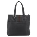 Salvatore Ferragamo Tote Bag Leather Black Silver Auth ka4781-13