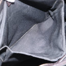 Salvatore Ferragamo Tote Bag Leather Black Silver Auth ka4781-22