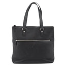 Salvatore Ferragamo Tote Bag Leather Black Silver Auth ka4781-2