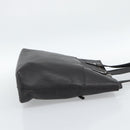 Salvatore Ferragamo Tote Bag Leather Black Silver Auth ka4781-4