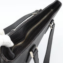 Salvatore Ferragamo Tote Bag Leather Black Silver Auth ka4781-6