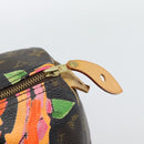 LOUIS VUITTON Monogram Rose Speedy 30 Hand Bag Orange Pink M48610 Auth ka4783SAV-10