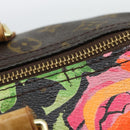 LOUIS VUITTON Monogram Rose Speedy 30 Hand Bag Orange Pink M48610 Auth ka4783SAV-9
