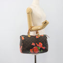 LOUIS VUITTON Monogram Rose Speedy 30 Hand Bag Orange Pink M48610 Auth ka4783SAV-21