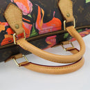 LOUIS VUITTON Monogram Rose Speedy 30 Hand Bag Orange Pink M48610 Auth ka4783SAV-7