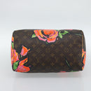 LOUIS VUITTON Monogram Rose Speedy 30 Hand Bag Orange Pink M48610 Auth ka4783SAV-5