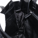 PRADA Hand Bag Nylon Black Silver Auth ka4784A-20