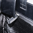 PRADA Hand Bag Nylon Black Silver Auth ka4784A-21