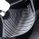 PRADA Hand Bag Nylon Black Silver Auth ka4784A-22