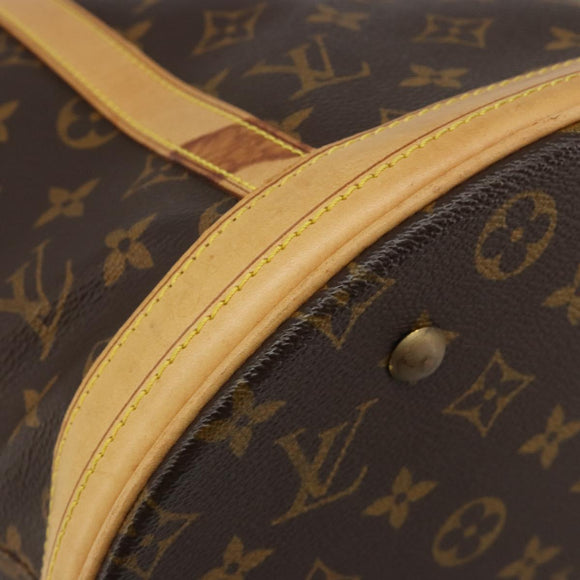 LOUIS VUITTON Monogram Bucket GM Shoulder Bag M42236 LV Auth ka4785