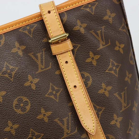 LOUIS VUITTON Monogram Bucket GM Shoulder Bag M42236 LV Auth ka4785