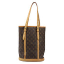 LOUIS VUITTON Monogram Bucket GM Shoulder Bag M42236 LV Auth ka4785-13