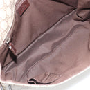 GUCCI GG Supreme Web Sherry Line Shoulder Bag PVC Beige Red 180692 Auth ka4786A-11