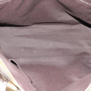GUCCI GG Canvas Hand Bag Gold 141470 Auth ka4787-11