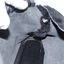 SAINT LAURENT Shoulder Bag Mouton Black Auth ka4788A-17