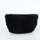 SAINT LAURENT Shoulder Bag Mouton Black Auth ka4788A-19