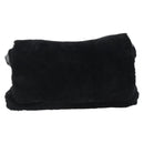 SAINT LAURENT Shoulder Bag Mouton Black Auth ka4788A-13