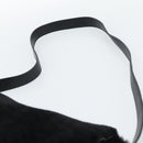 SAINT LAURENT Shoulder Bag Mouton Black Auth ka4788A-8