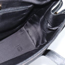 LOEWE Tote Bag Canvas Black Gold Auth ka4789-18