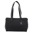 LOEWE Tote Bag Canvas Black Gold Auth ka4789-13