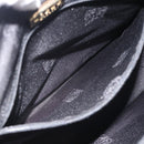 LOEWE Tote Bag Canvas Black Gold Auth ka4789-21