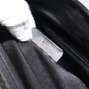 LOEWE Tote Bag Canvas Black Gold Auth ka4789-12