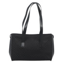 LOEWE Tote Bag Canvas Black Gold Auth ka4789-2