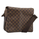 LOUIS VUITTON Damier Ebene Naviglio Shoulder Bag N45255 LV Auth ka4790-1