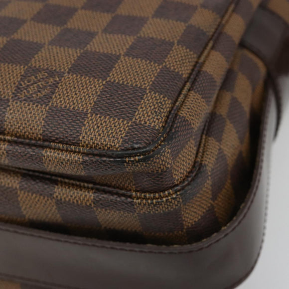 LOUIS VUITTON Damier Ebene Naviglio Shoulder Bag N45255 LV Auth ka4790