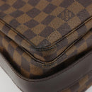LOUIS VUITTON Damier Ebene Naviglio Shoulder Bag N45255 LV Auth ka4790-14