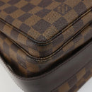 LOUIS VUITTON Damier Ebene Naviglio Shoulder Bag N45255 LV Auth ka4790-16