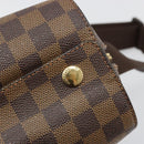 LOUIS VUITTON Damier Ebene Naviglio Shoulder Bag N45255 LV Auth ka4790-17