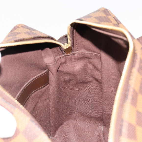 LOUIS VUITTON Damier Ebene Naviglio Shoulder Bag N45255 LV Auth ka4790