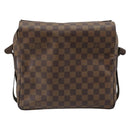 LOUIS VUITTON Damier Ebene Naviglio Shoulder Bag N45255 LV Auth ka4790-13
