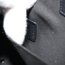 GIVENCHY Hand Bag Leather 2way Black Silver Auth ka4793A-12
